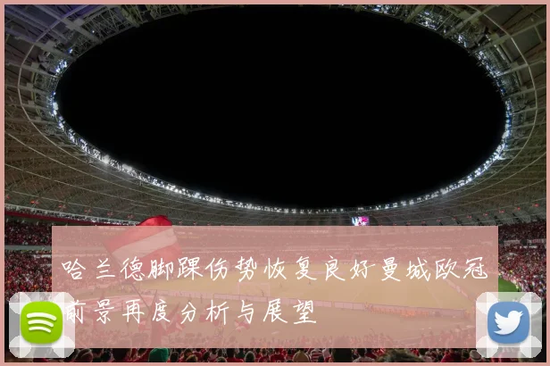 哈兰德脚踝伤势恢复良好曼城欧冠前景再度分析与展望
